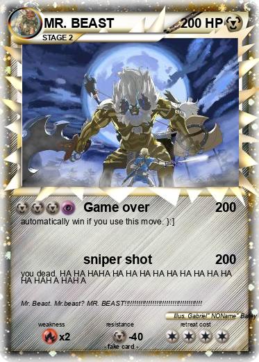 Pokemon MR. BEAST