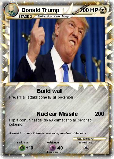 Pokemon Donald Trump