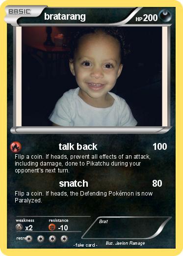 Pokemon bratarang