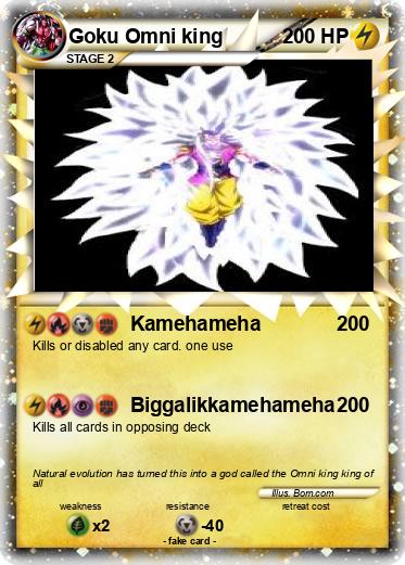 Pokemon Goku Omni king