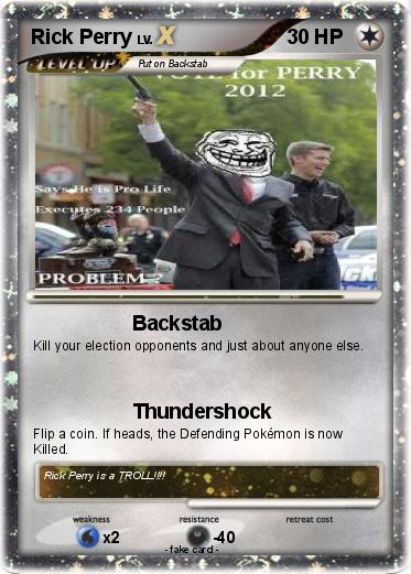 Pokemon Rick Perry