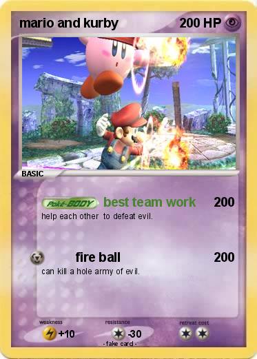 Pokemon mario and kurby