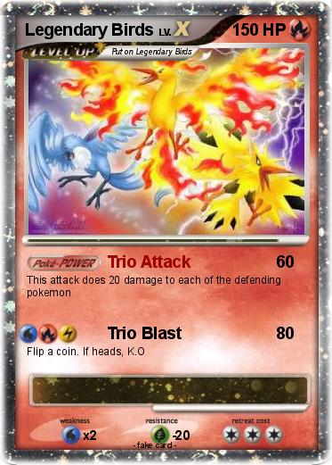 Pokemon Legendary Birds
