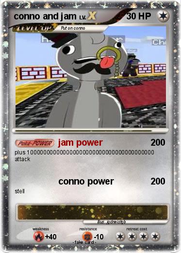 Pokemon conno and jam