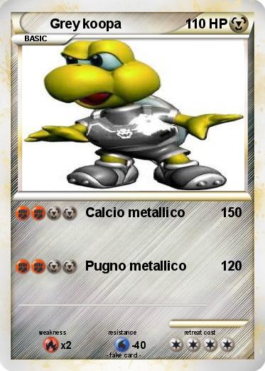 Pokemon Grey koopa