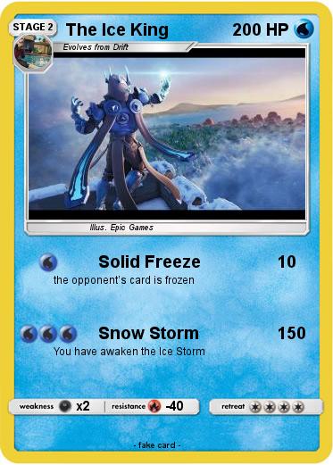 Pokemon The Ice King