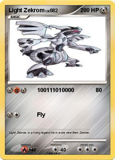 Pokemon Light Zekrom