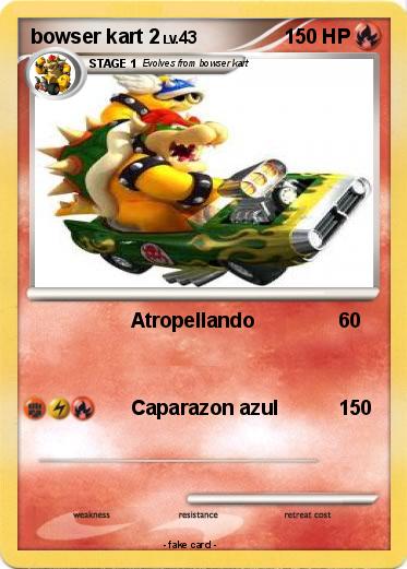 Pokemon bowser kart 2