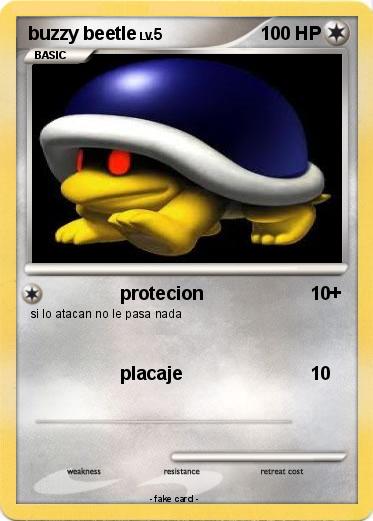 Pokemon buzzy beetle