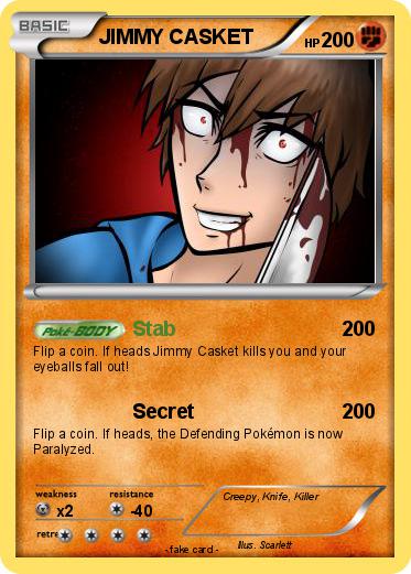 Pokemon JIMMY CASKET