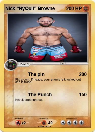 Pokemon Nick “NyQuil” Browne