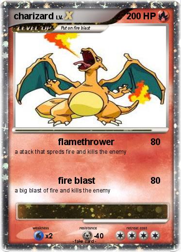 Pokemon charizard