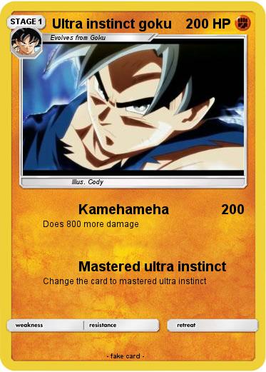 Pokemon Ultra instinct goku