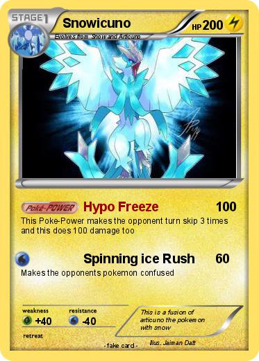 Pokemon Snowicuno