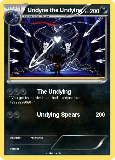 Pokemon Undyne the Undying