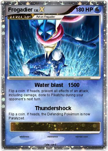 Pokemon Frogadier