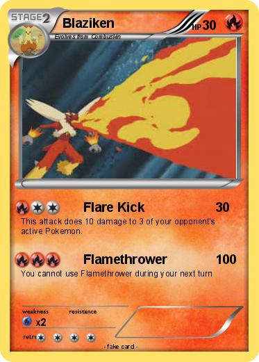 Pokemon Blaziken