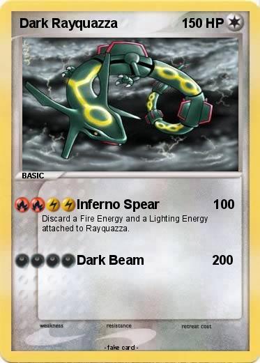 Pokemon Dark Rayquazza