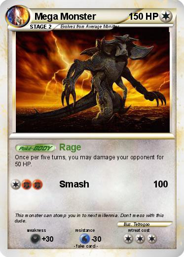 Pokemon Mega Monster