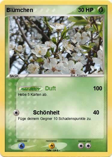Pokemon Blümchen