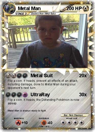 Pokemon Metal Man