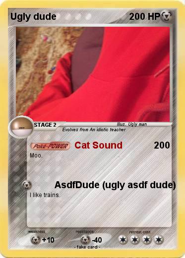 Pokemon Ugly dude