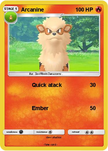 Pokemon Arcanine