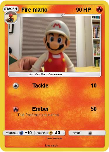 Pokemon Fire mario