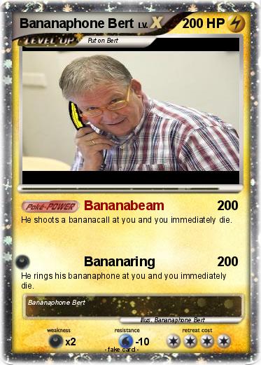 Pokemon Bananaphone Bert