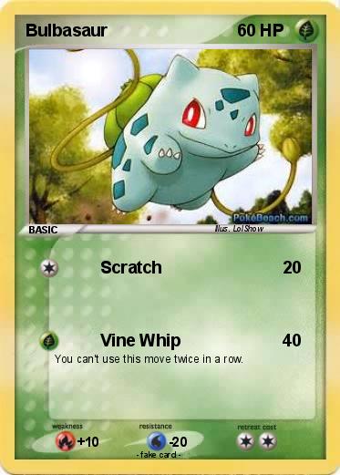 Pokemon Bulbasaur