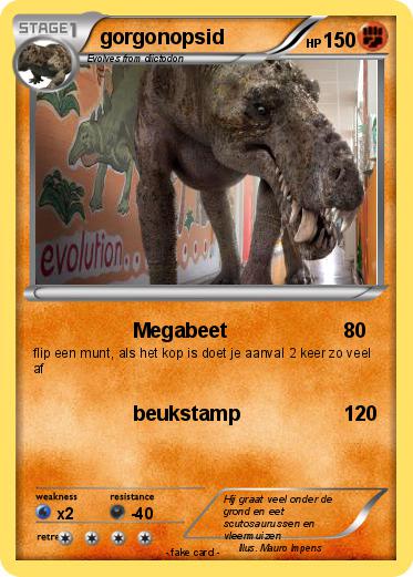 Pokemon gorgonopsid