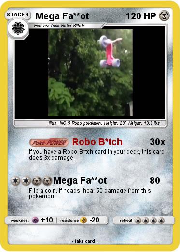 Pokemon Mega Fa**ot