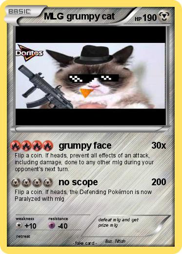 Pokemon MLG grumpy cat