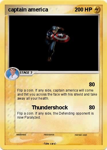 Pokemon captain america