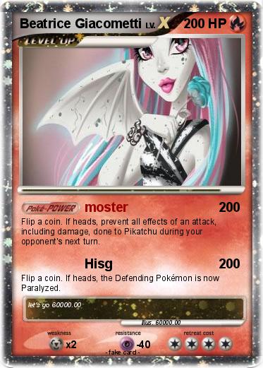 Pokemon Beatrice Giacometti