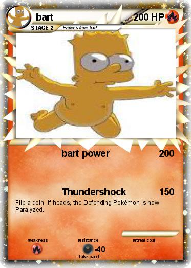 Pokemon bart
