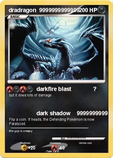 Pokemon dradragon  9999999999999