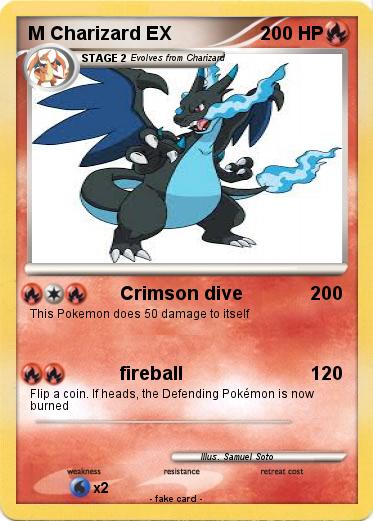 Pokemon M Charizard EX