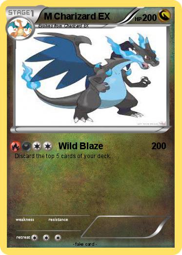 Pokemon M Charizard EX