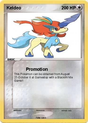 Pokemon Keldeo