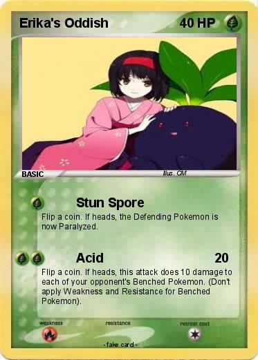 Pokemon Erika's Oddish