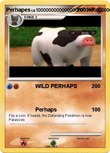 Pokemon Perhapes