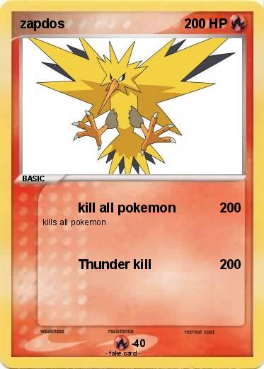 Pokemon zapdos