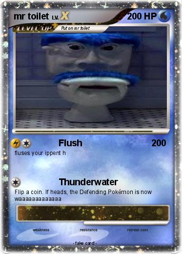 Pokemon mr toilet
