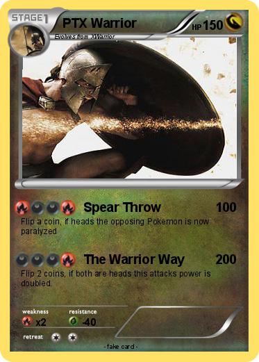 Pokemon PTX Warrior