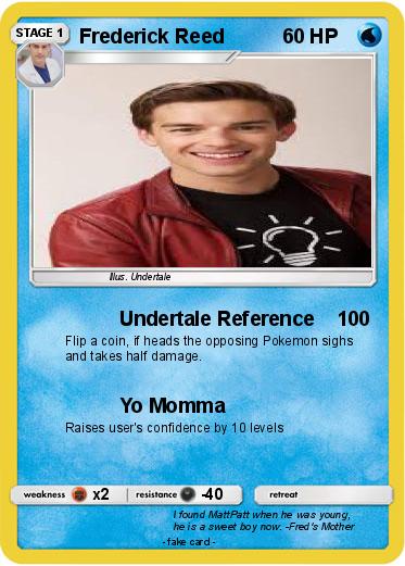 Pokemon Frederick Reed