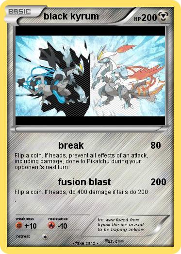 Pokemon black kyrum