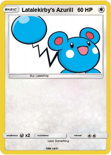 Pokemon Latalekirby's Azurill