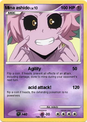 Pokemon Mina ashido