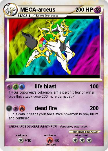 Pokemon MEGA-arceus